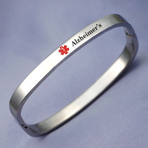 316L Stainless Alzheimer Bracelet 316L Stainless Alzheimer Bracelet