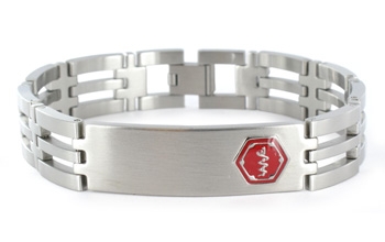 Polished Stainless Steel Link Bracelet Polished Stainless Steel Link Bracelet